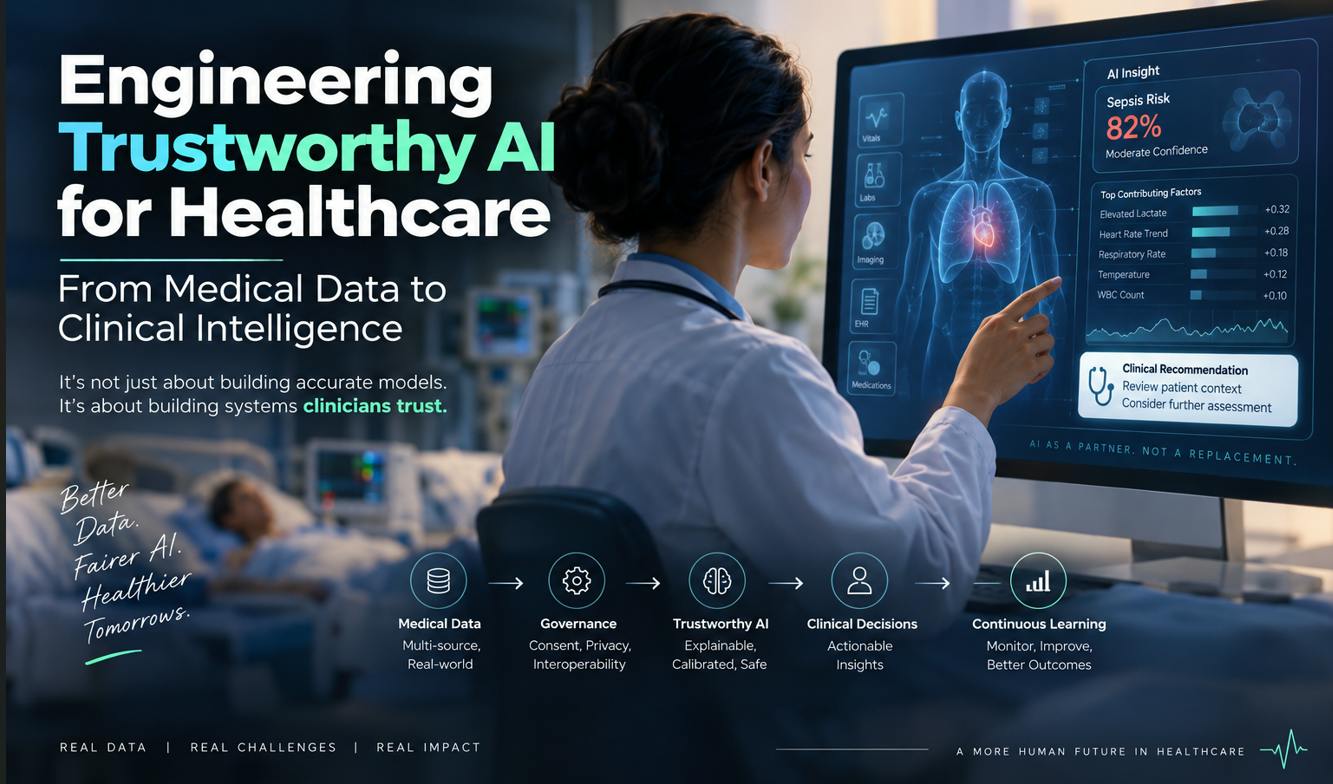 Engineering Trustworthy Healthcare AI: From Data to Clinical Decisions